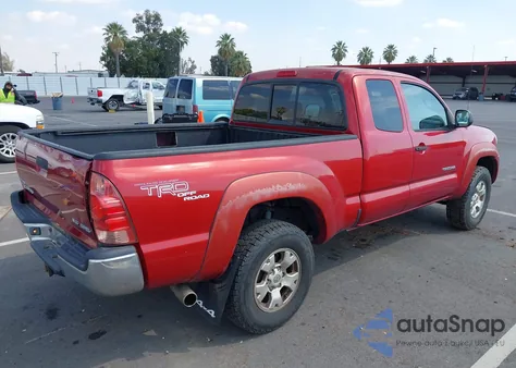2006 Toyota Tacoma Base V6 из США, поврежденный, VIN 5TEUU42N56Z165489